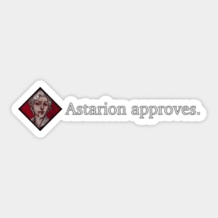 Astarion approves Sticker